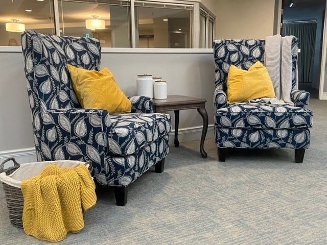 Enhanced Supportive Living Wing lounge