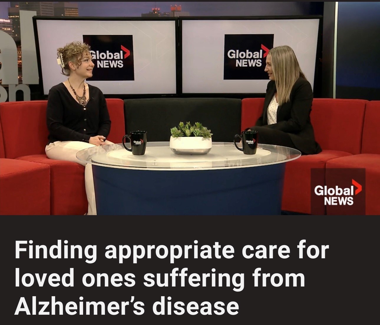 Global News and Canterbury Foundation talk Alzheimer's Awareness