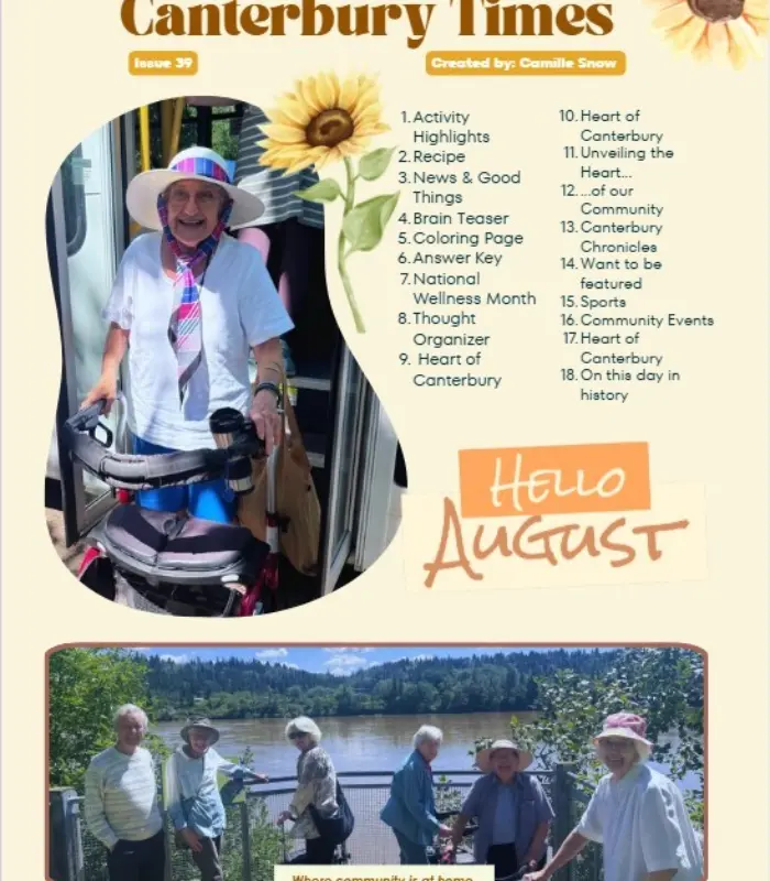 August 2026 Cover Page