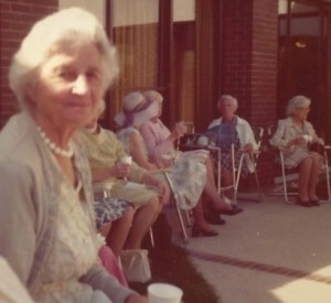 Senior women in a historical photo at Canterbury Foundation